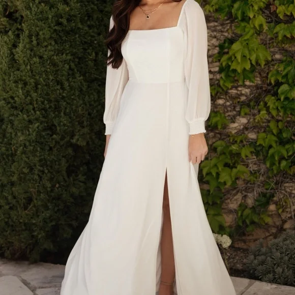 Baltic Born Giselle Maxi Dress | White Size SS - Picture 3 of 5